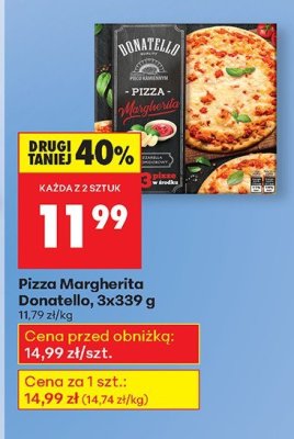 Pizza Margherita 3-pak promocja w Biedronka