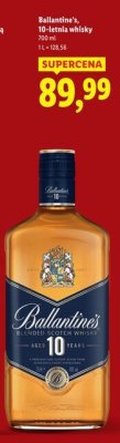 Whisky Ballantine's 10-letnia promocja w Lidl