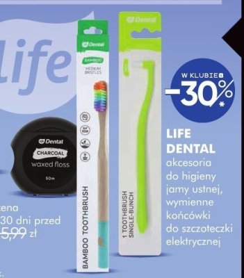 Akcesoria do higieny jamy ustnej Life Dental, końcówki do szczoteczki elektrycznej promocja w Super-Pharm