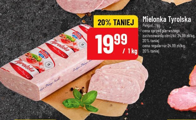 Mielonka tyrolska Pekpol promocja