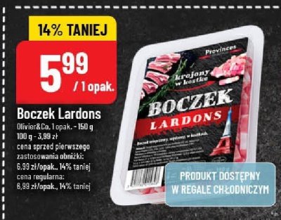 Boczek Lardons promocja w POLOmarket