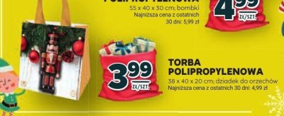 Torba polipropylenowa promocja w Stokrotka