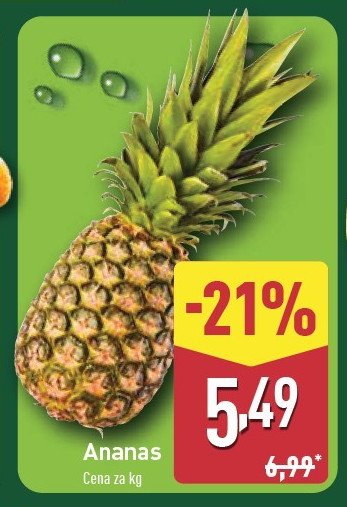 Ananas promocja w Aldi