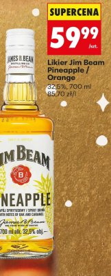 Likier Jim Beam Orange 0,7 l promocja w Biedronka