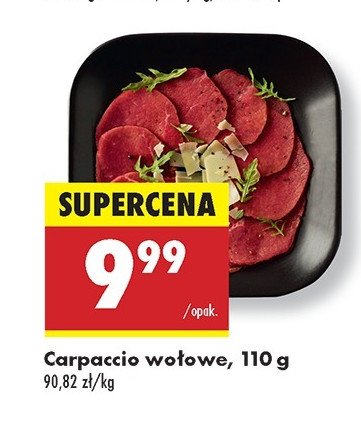 Carpaccio wo艂owe promocja