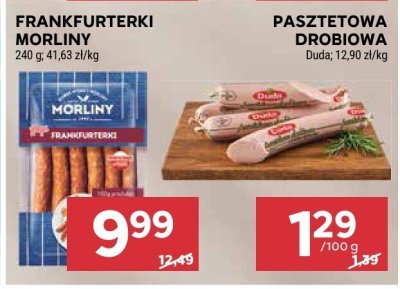 Pasztetowa drobiowa Duda 12,90 zł/kg promocja w Stokrotka