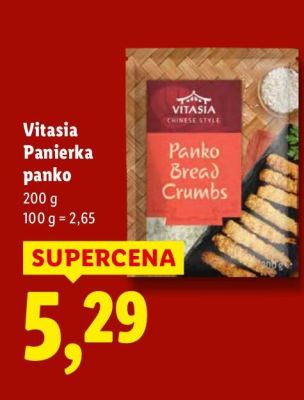 Panko - Panierka panko Vitasia promocja w Lidl