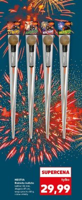 Rakieta kulista MEFISTO promocja w Kaufland