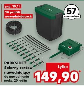 Solarny zestaw nawadniający Parkside promocja w Kaufland