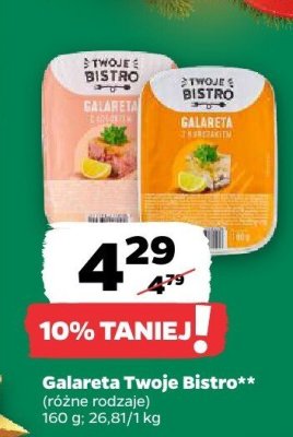 Galareta (różne rodzaje) Twoje Bistro promocja w Netto