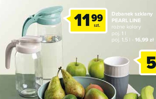 Dzbanek pearl line 1.5 l promocja