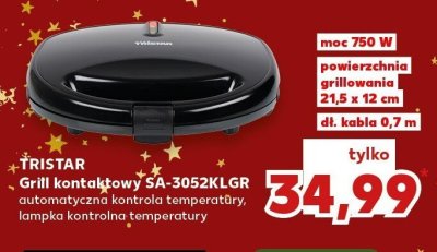 Grill kontaktowy SA-3052KLGR promocja w Kaufland
