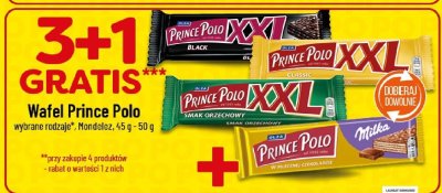 Wafel Prince Polo XXL Classic, 45g-50g promocja w POLOmarket