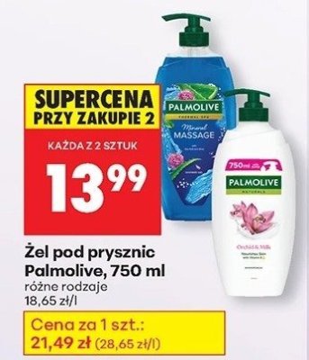 Żel pod prysznic 750 ml promocja w Biedronka