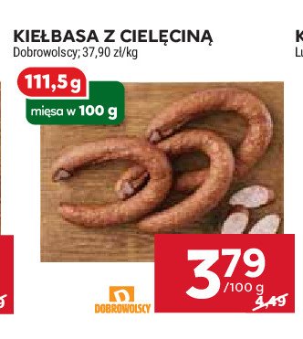 Kiełbasa z cielęciną Dobrowolscy promocja