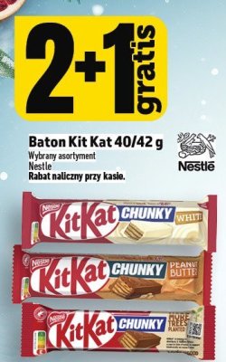 Baton Kit Kat 40/42 g Nestlé promocja w TOPAZ