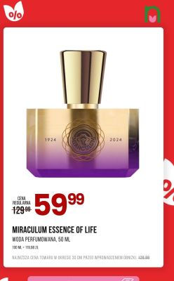 Woda perfumowana ESSENCE OF LIFE promocja w Drogerie Natura