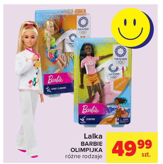 Lalka barbie olimpijka promocja