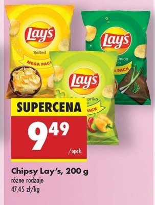 Chipsy zielona cebulka Lay's Frito lay lay's promocja
