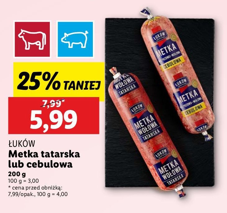 Metka cebulowa Łuków promocja w Lidl