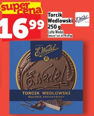 Torcik Wedlowski E.Wedel Lotte Wedel promocja w TOPAZ