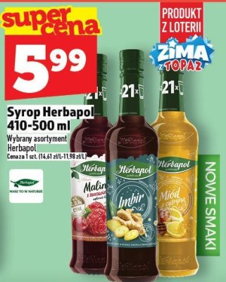 Syrop Herbapol promocja w TOPAZ