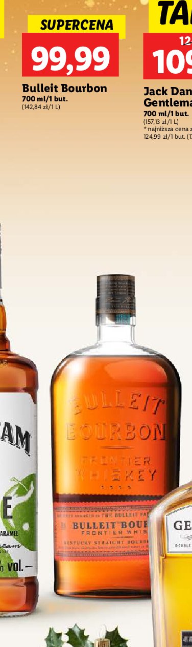 Bourbon Bulleit bourbon promocja w Lidl