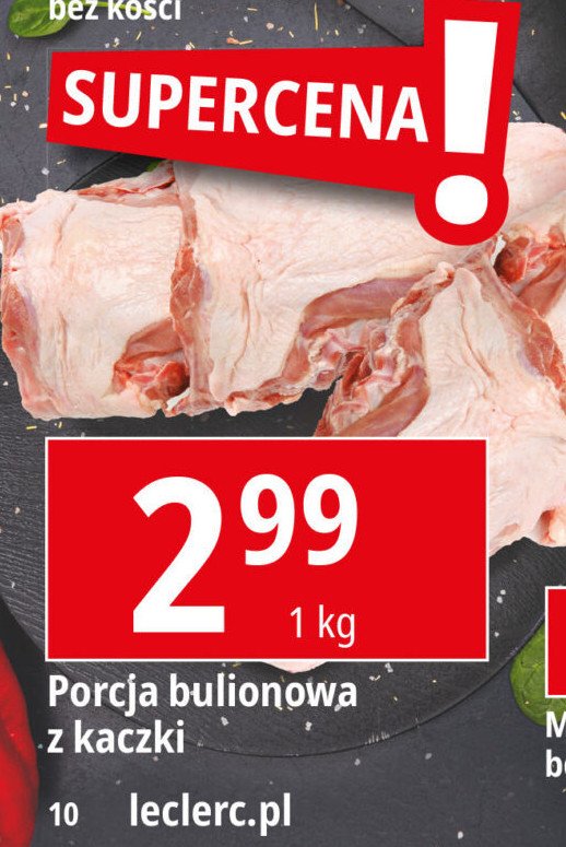 Porcja rosołowa z kaczki promocja