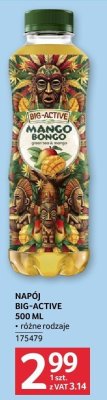 Napój Big-Active Mango 500 ml promocja w Selgros