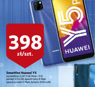 Smartfon y5p 2/32gb niebieski Huawei promocja