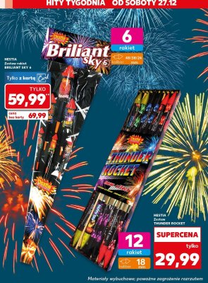 Zestaw Thunder Rocket promocja w Kaufland