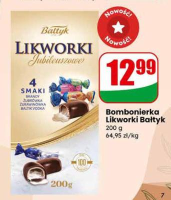 Bombonierka Likworki Bałtyk promocja w Dino