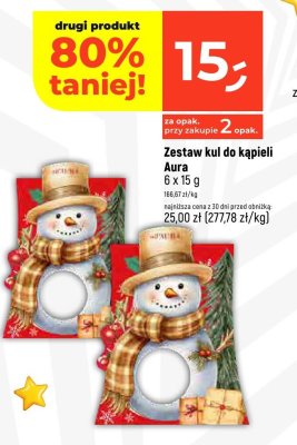 Zestaw kul do kąpieli  promocja w Dealz