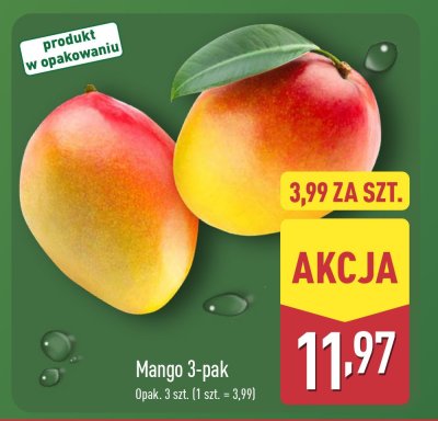Mango 3-pak promocja w Aldi
