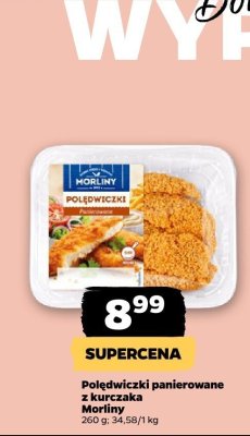 Polędwiczki panierowane z kurczaka promocja w Netto