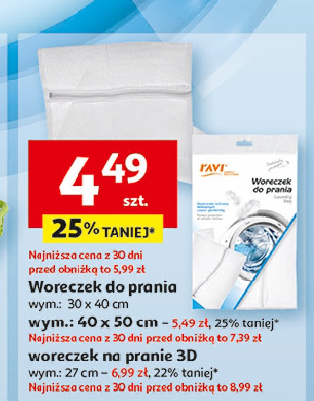 Woreczek do prania 40 x 50 cm Ravi promocja