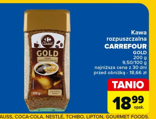 Kawa gold Carrefour promocja