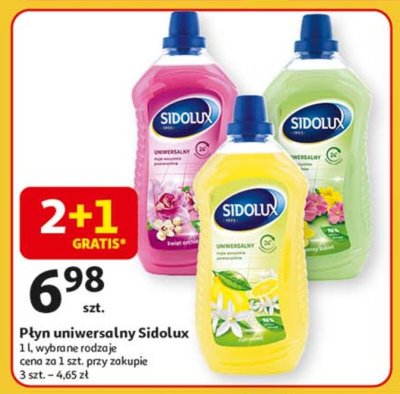 P艂yn do mycia kwiat orchidei Sidolux uniwersalny promocja