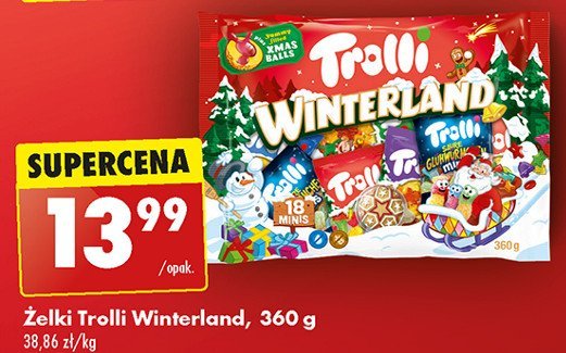 Żelki winterland Trolli promocja