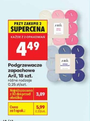 Podgrzewacze zapachowe 8 szt., różne rodzaje promocja w Biedronka