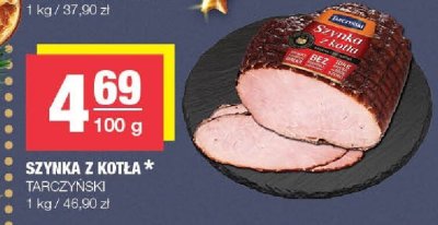 Szynka z kotła Tarczyński promocja w SPAR