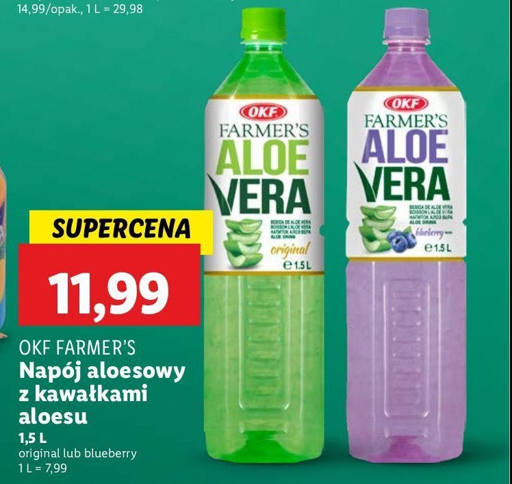 Nap贸j aloesowy Okf promocja