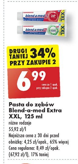 Pasta do zębow Blend-a-med classic promocja