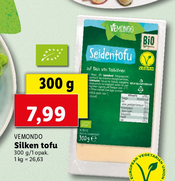 Silken tofu Vemondo promocja