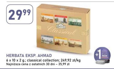 Herbata eksp. Ahmad promocja w Stokrotka