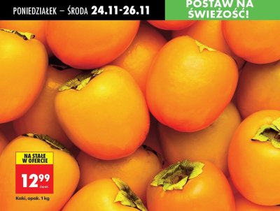 Kaki promocja w Biedronka