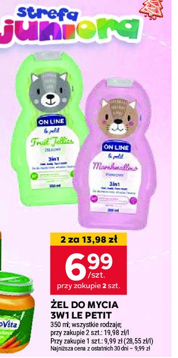 Żel pod prysznic 3w1 marshmallow On line le petit promocja w Stokrotka