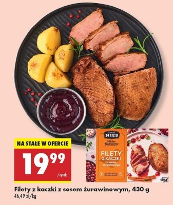Filety z kaczki z sosem 偶urawinowym Kraina mi臋s promocja