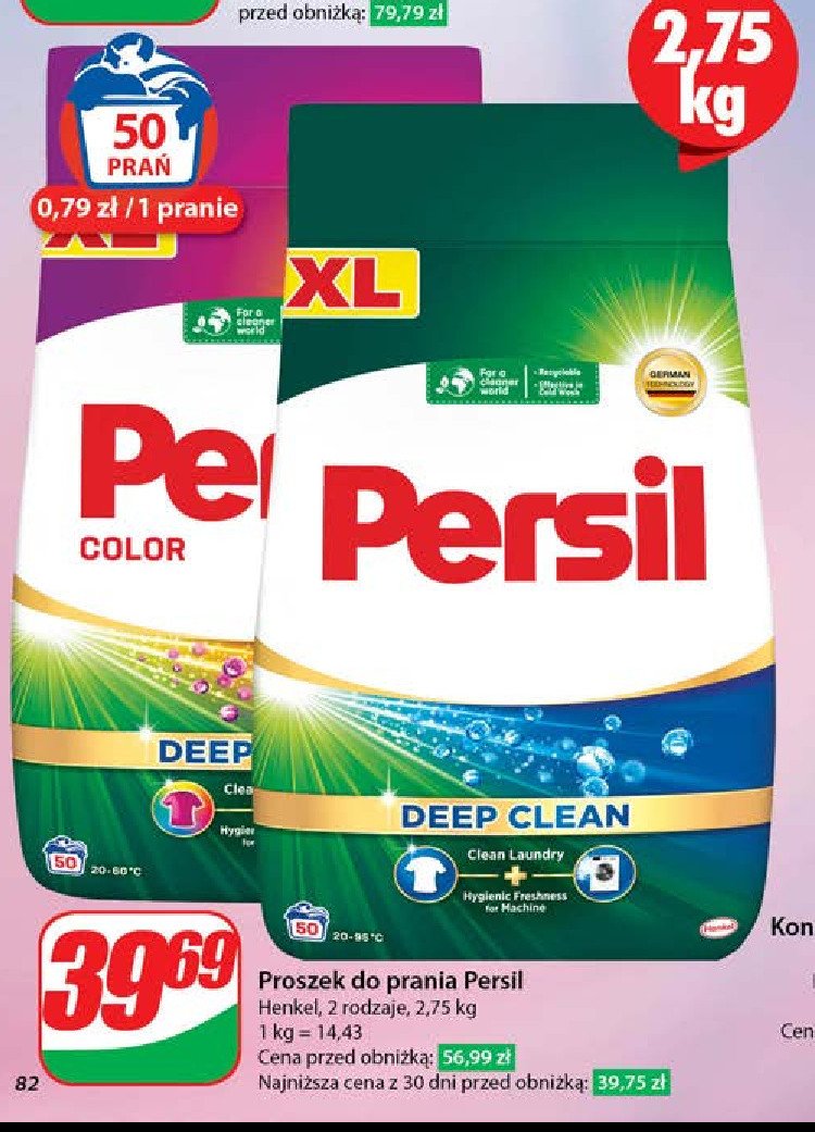 Proszek deep clean Persil promocja