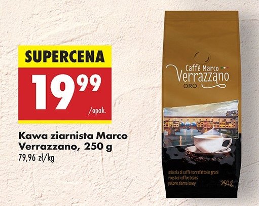 Kawa Caffe marco verrazzano oro promocja w Biedronka